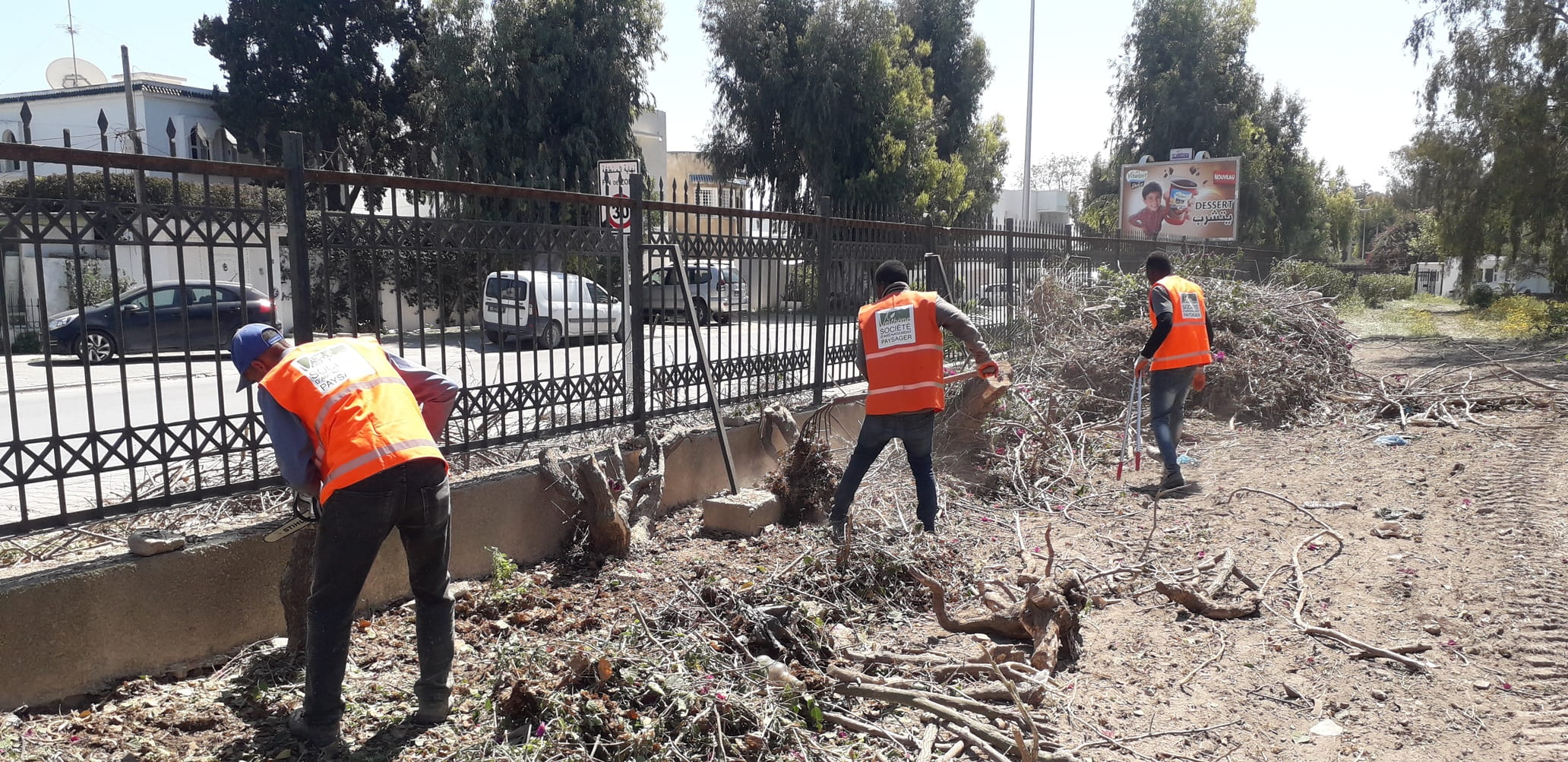 Parc municipal aménagé par Verthème - Tunisie