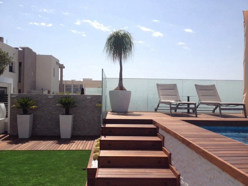 Jardin paysager privé en Tunisie - Verthème